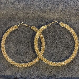 Elegant Gold Hoop Earrings